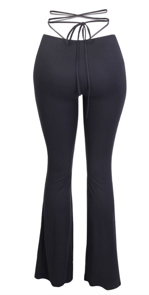 Tie Me Up Leggings (Black)