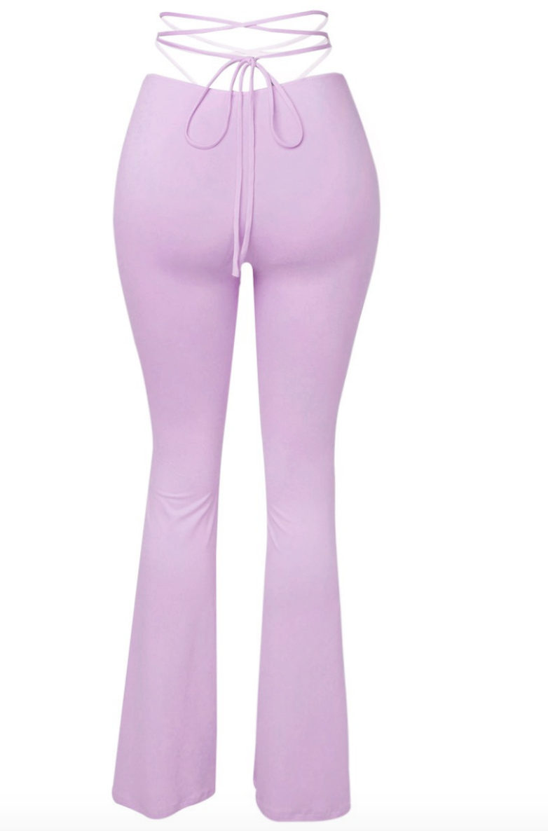 Tie Me Up Leggings (Lavender)