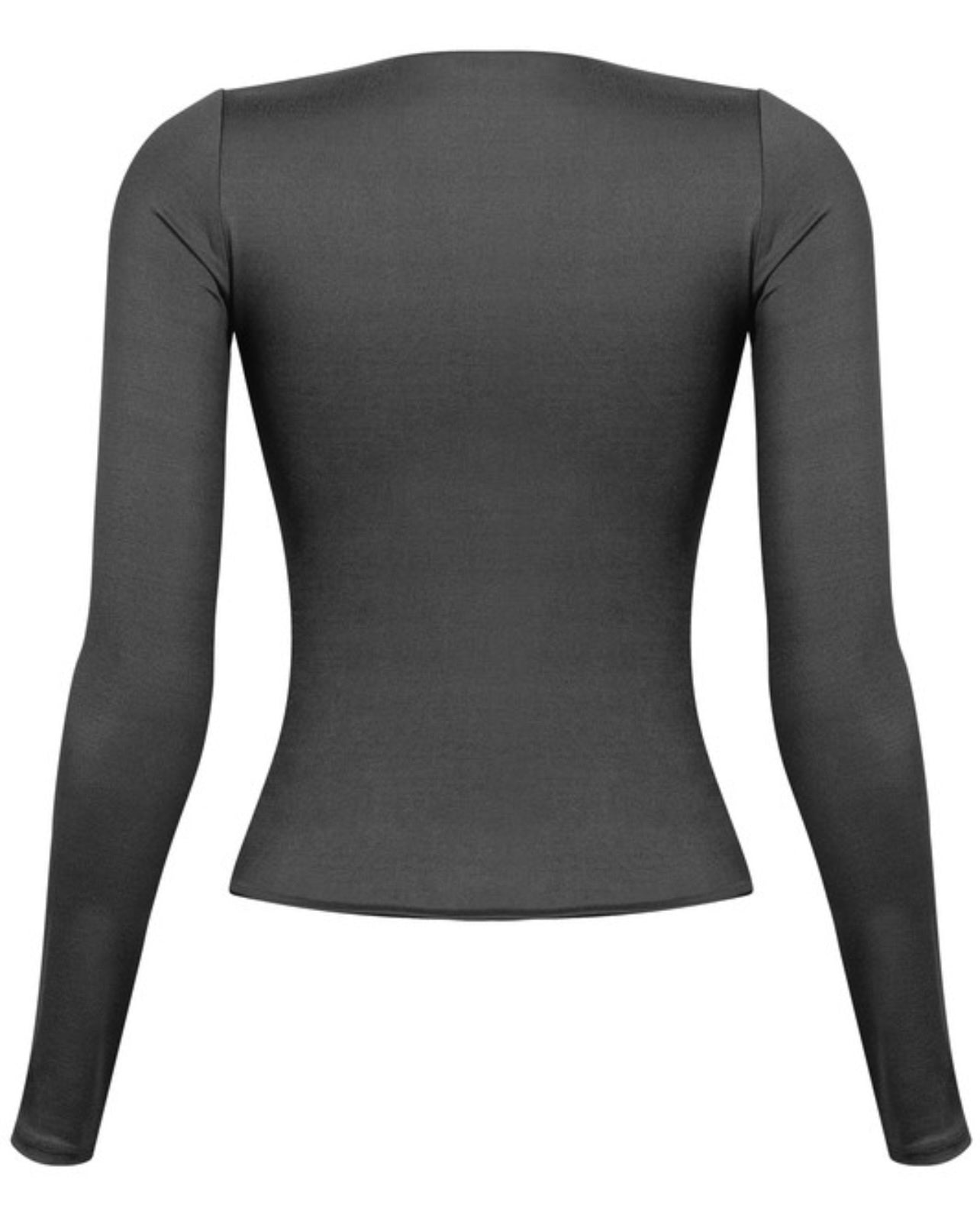 A buttery long sleeve top that is stretchy, soft, buttery, and made with multi-layered fabric. These ultra soft tops are made in the United States (US). 