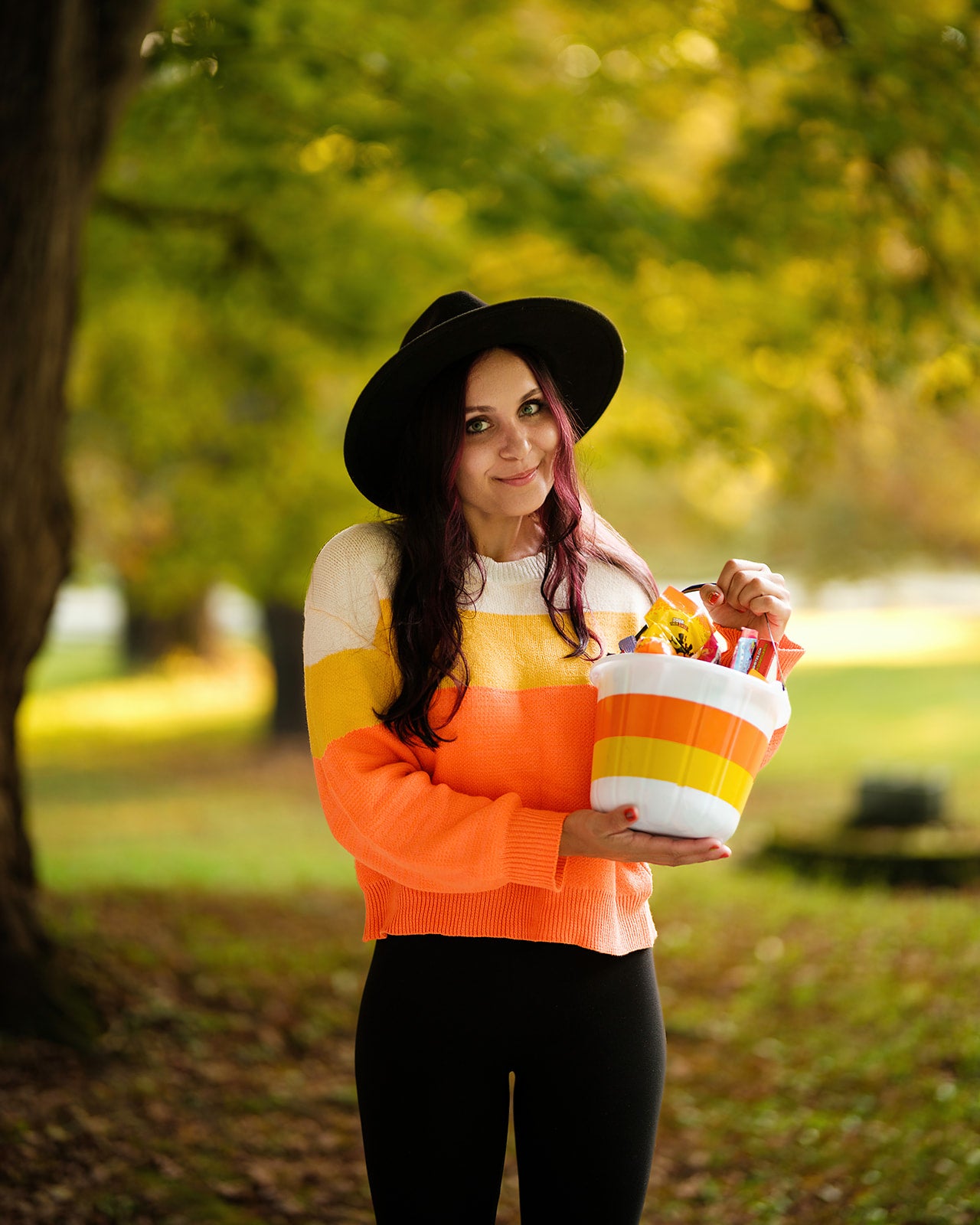 Candy Corn Sweater