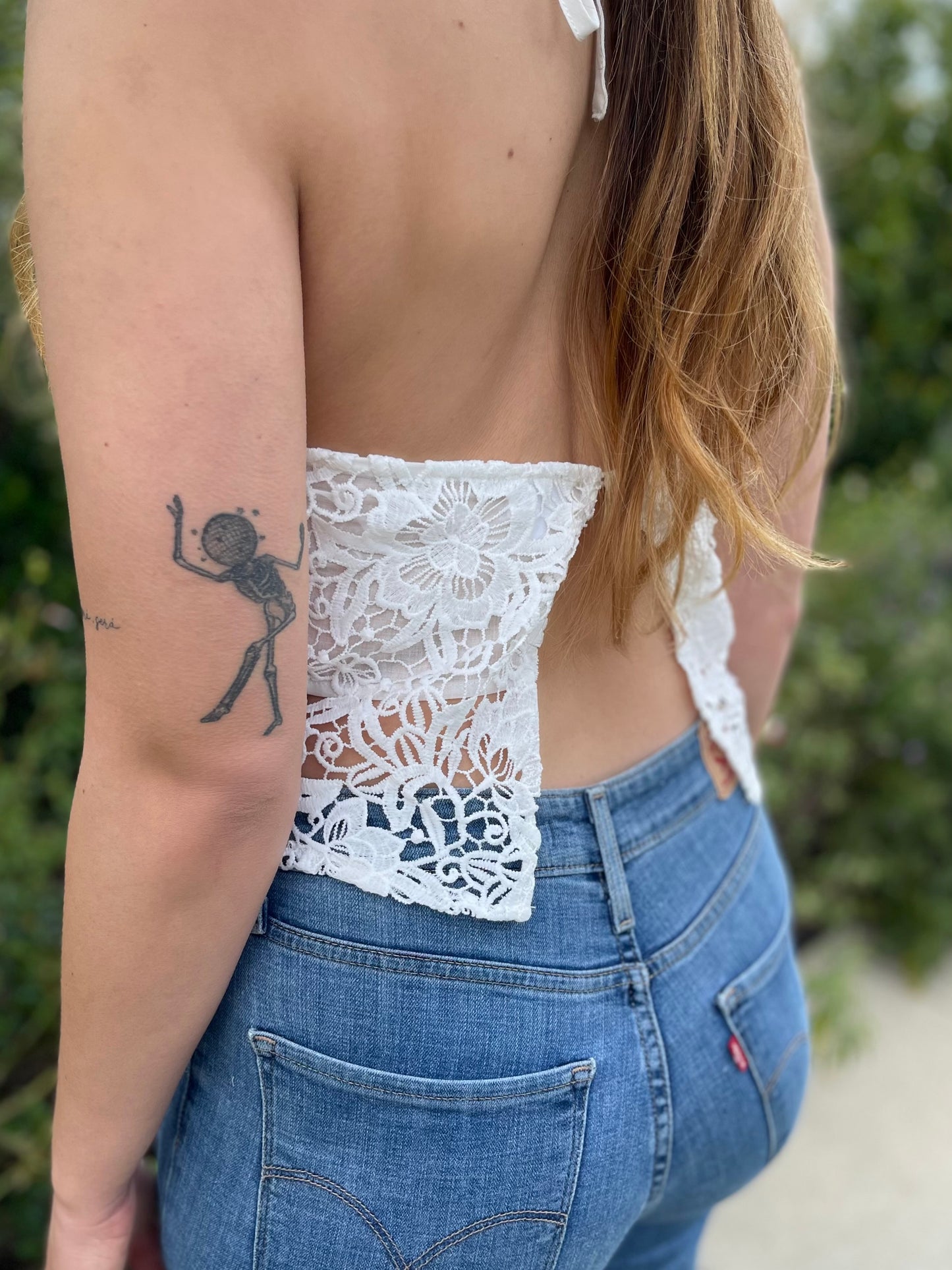 Springin' Lace Crop Top