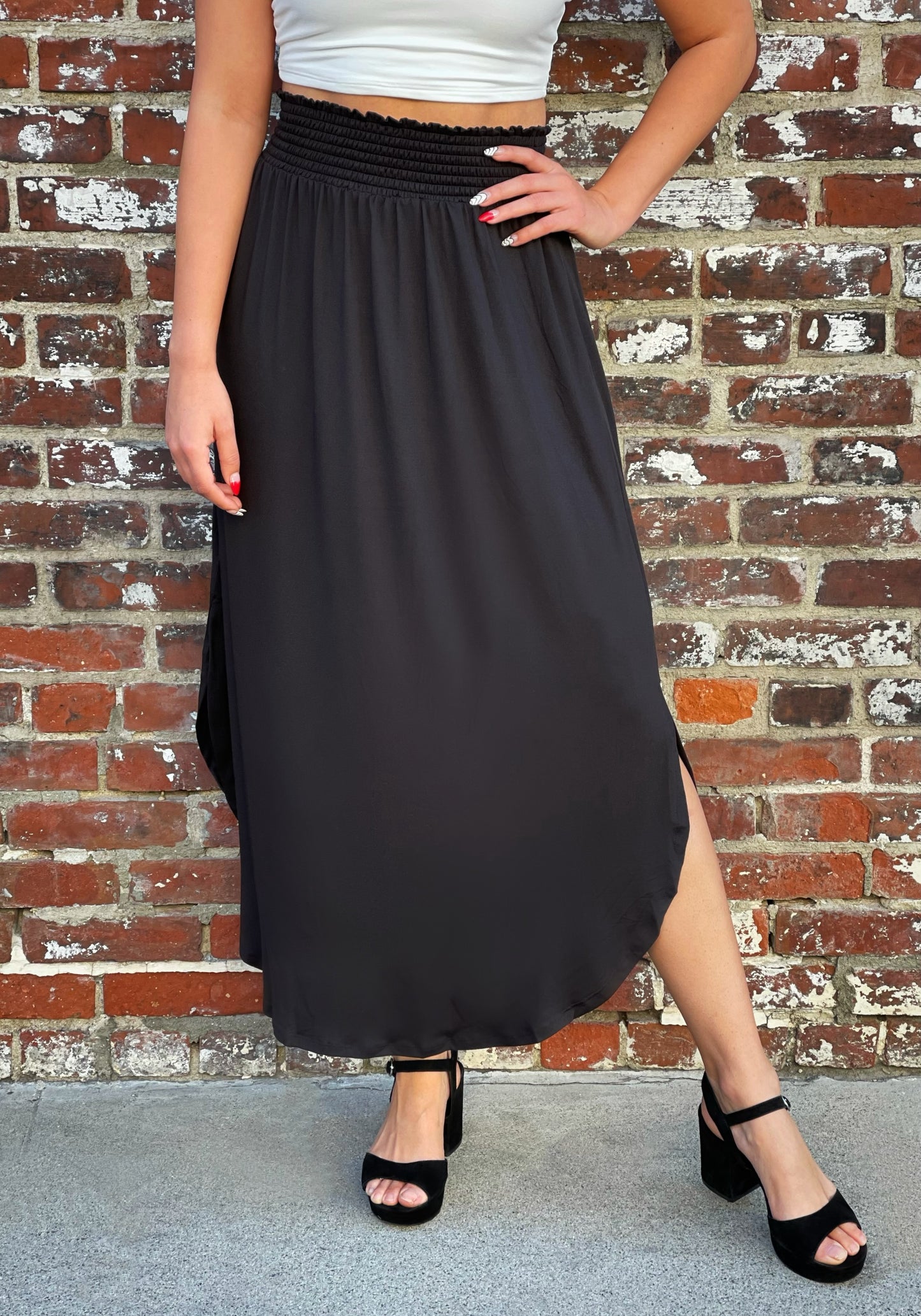 Casual Vibes Maxi Skirt