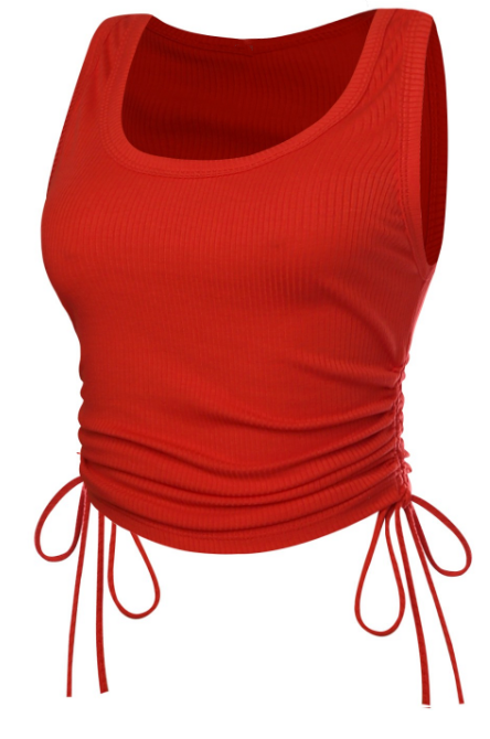 So Red Crop Top