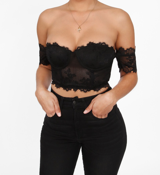 Lace Me Up Crop Top