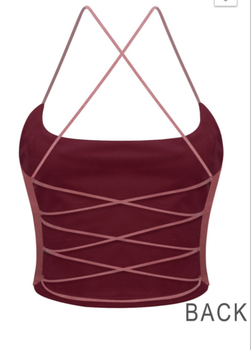Pretty in Suede Crop Top