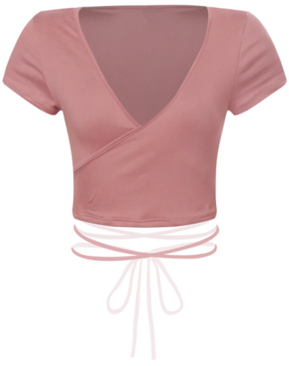 Making Me Mauve Crop Top
