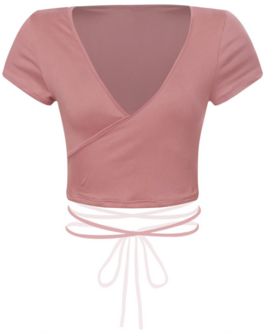 Making Me Mauve Crop Top