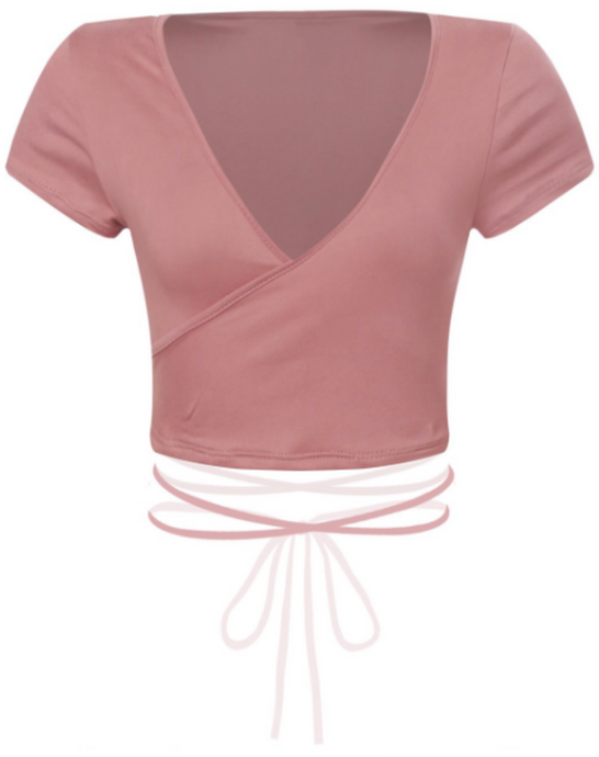 Making Me Mauve Crop Top