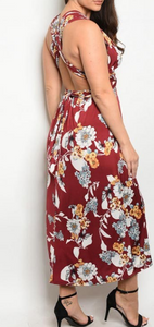 Rose to the Occasion Floral Dress