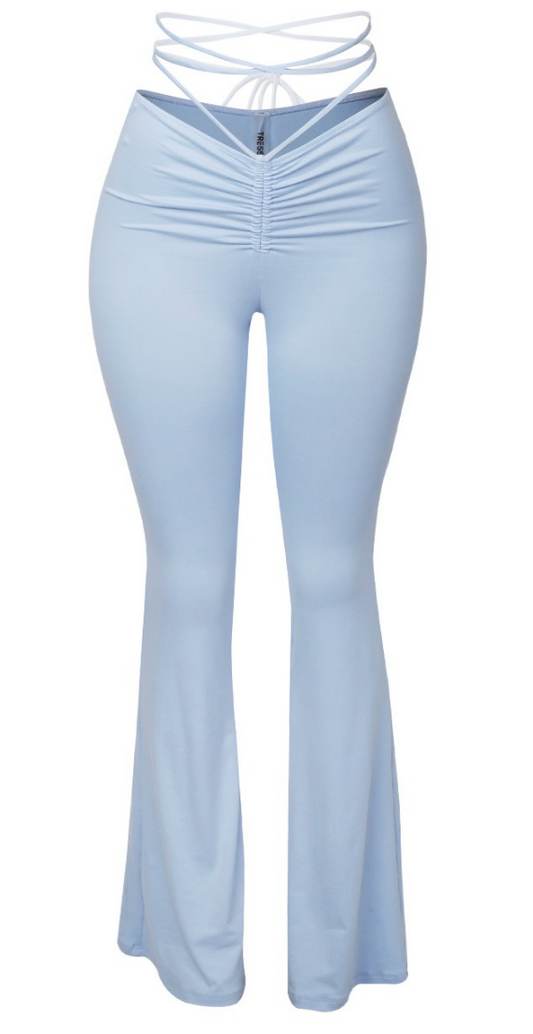 Tie Me Up Leggings (Baby Blue)