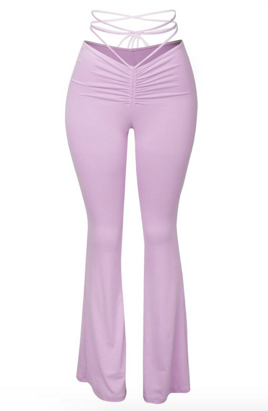 Tie Me Up Leggings (Lavender)