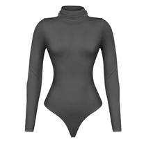 Load image into Gallery viewer, Turtleneck Bodysuit