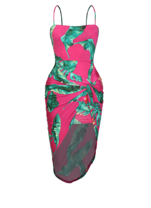 Keep Palm and Carry On Dress